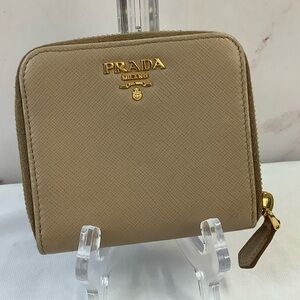 GUC Prada Saffiano Compact Wallet